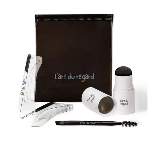 Kit de tampons à sourcils brun foncé  L'ART du REGARD™